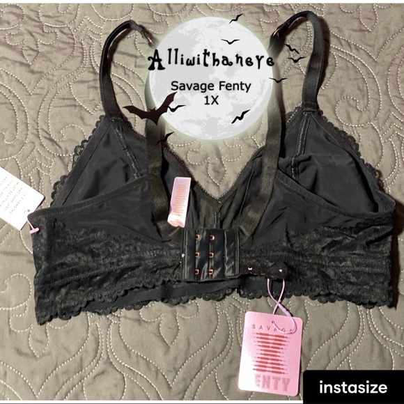 Savage X Fenty Size 1X Bralette NWT - Picture 2 of 2